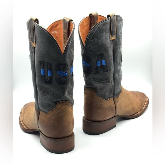 Dan Post Thin Blue Line USA Boot - Picture 11 of 12